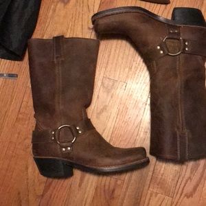 Vintage Frye Harness Boots Size 7